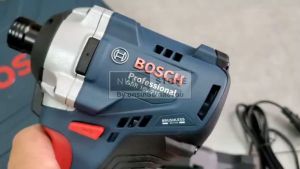 Bosch - ไขควงกระแทกไร้สาย 18V รุ่น GDR 18V-215 พร้อมแบตเตอรี่ 2 Ah 2 ก้อน และแท่นชาร์จ (06019N20K2)