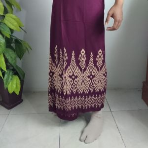 Sarung Batik Printing Motif Pagar Alam bahan Rayon Duniatex 8460 paling TEBAL tidak nerawang Nyaman Adem Halus Lembut Santri Putra Putri Dewasa All size Best Seller by Sola Batik Pekalongan