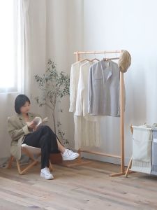 RRH Clothes Drying Rack Hanger Double-Pole 50/70CM for Clothes Rack Stand Clothing Rack organizer Living Room