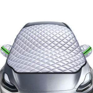 PRINTOGEN | Multi-functional Front Windshield Snow Sun Heat Insulation Cover Half Body