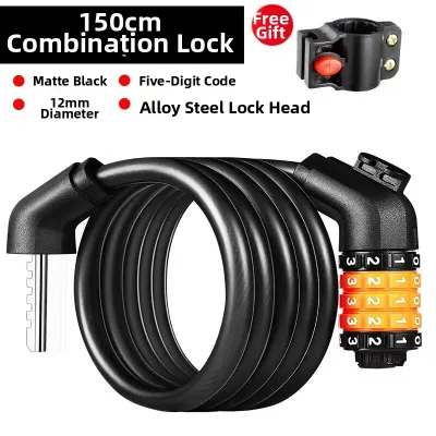 TOSUOD | Portable Anti-Theft Password Bike Lock