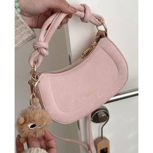 South Korea Niche Style Saddle Bag Womens 2024 New Arrival Trendy Spring Fashion Satchel Underarm Bag Easiest for Match Shoulder Messenger Bag