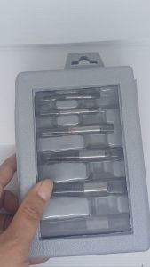 Ekstraktor Sekrup Segitiga Kepala Ganda Universal 8 Pcs / Alat Pelepas Sekrup