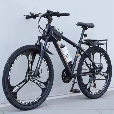 Adult Mountain Bicycle Disc Brake Shock Absorption