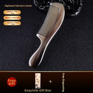 Ox Horn Massage Comb For Long Hair