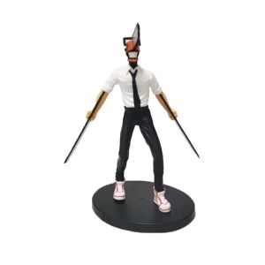 Bandai | Chainsaw Man Denji Anime Figure Denji/Power Action Figure Chainsaw Man Denji Figurine Adult Collectible Model Doll Toy