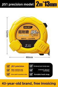 deli | Precision Measuring Steel Tape Measure Durable and Shockproof