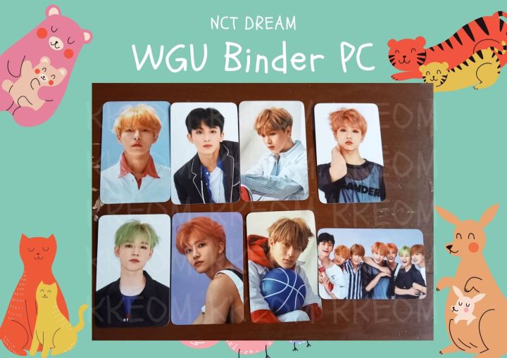 CLEARANCE SALE) NCT Dream WGU Binder Photocard We Go Up Mark