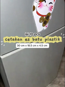 Yoibeauty - Plastik Es Sekat 24 Ruang Ice Bag Plastic Cetakan Es Batu Sekali Pakai Food Grade Aman Praktis Isi 10 pcs/pak