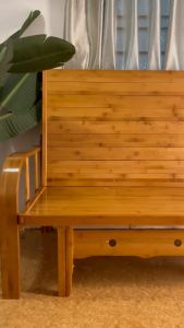 (FREESHIP) Ghế Giường Sofa Tre Gấp Gọn 2 Trong 1 Tiện Lợi Hiện Đại Phong Cách Giường Xếp Gấp Gọn Bằng Tre Già Trên 6 Năm Tuổi Bền Đẹp Chắc Chắc Chống Mối Mọt Sofa Giường Tre Thông Minh