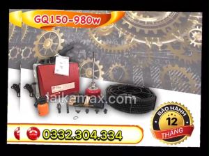 Máy thông tắc cống GQ150Z công suất 980W ( dùng cho nhà hàng khách sạn phòng trọ quán ăn nhỏ... )