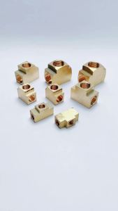 Tê Đồng Thau Tê Ren Trong Đồng Thau Phi 9.6 13 17 21 - Ba Đầu Ren Trong Phay Dày