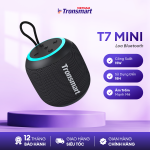 [BEST SELLER] Loa Bluetooth 5.0 Tronsmart Element T6 Mini | Công suất15W | Chống thấm nước IPX6 | Chơi nhạc lên tới 24h | Bảo Hành 12 Tháng.