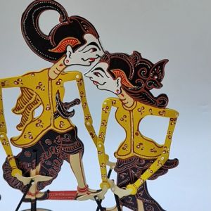 Miniatur Wayang Klitik Wayang Kayu Klithik Kamajaya Kamaratih T25