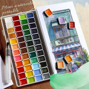 Artists Watercolor Granulating Colors 24/36/48/60/98/130 Colors 1ml Transparent acuarela Professional pigments supplies