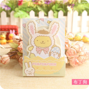 Korean Japanese Cute Cartoon Image Sticky Notes Book N times Tearable No Trace Message Notes Paper Business Stationery Supplies