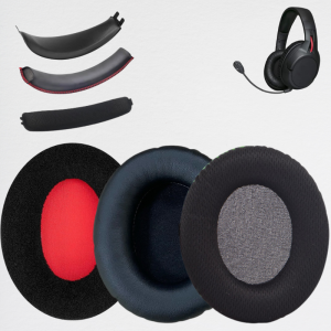 HyperX Cloud II/2 Cloud Alpha Cloud Stinger Wireless Headset Replacement Earpads Headband and Comfort Velvet Fabric