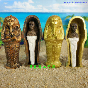 Đồ Trang Trí Bằng Gỗ Pharaoh Vua Tutankhamun Đồ Chơi Ma Thuật Mummies Hộp Sọ Hộp Đựng Di Sản Văn Hóa Thế Giới