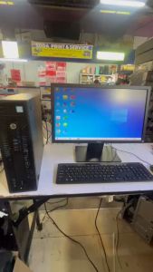 (คอมมือสอง)HP ProDesk 600 G2 SFF Intel® Core™  i5-6600 3.3GHZ Ram 4-16GB SSD 256GB HDD 500GB กราฟิค HD 530 Windows 10 Oem Monitor 19-20 นิ้ว