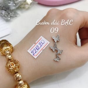 Charm bướm đá siêu sáng - Charm nail đính móng tay hàng cao cấp không bay màu