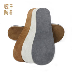 Boss Lou Womens Square Shoe Insole Non-Slipดูดซับเหงื่อหนังแท้Breathableขนาดใหญ่รองเท้าเดี่ยวPadสําหรับนักเรียนสบายๆสวมใส่เท้าเบาะ
