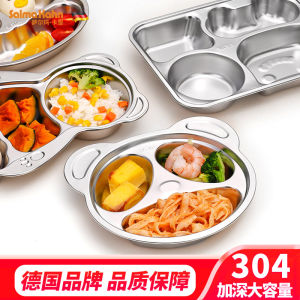 Bát Ăn Trưa Bằng Thép Không Gỉ 304 Chống Rơi Hình Hoạt Hình Cho Trẻ Em Bát Ăn Trưa Cho Học Sinh Tiểu Học Nhà Hàng Dụng Cụ Ăn