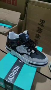 Mens Sports Shoes New Four Seasons Niche Thick Slab Shoes Trendy Mens High Beauty Value Internet Celebrous White Shoes