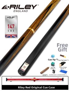 Riley | Black Solid 8 Snooker Pool Cue