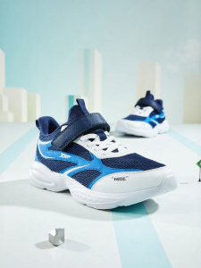 XTEP | Wide Last Soft Bottom Hook-and-Loop Kids Sports Shoes