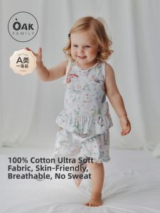 OAK FAMILY | Cotton Breathable Toddler Pajama Set