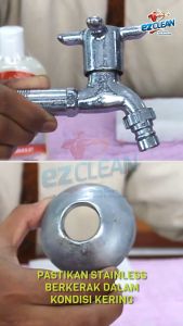 EZCLEAN STAINLESS CLEANER: Solusi Pembersih Kerak Tanpa Air Keras