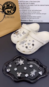 FGMM Sandal DIY Aksesoris Sandal Lucu Boneka Kartun/Bunga/Beruang/Permata Sandal 3D Accessories