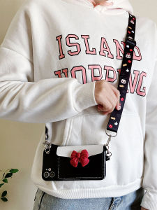 Knot Wallet Phone Case for Huawei Mate 80 Pro/60 Korean Style Butterfly Full Cover Card Insertable Crossbody Handbag Model