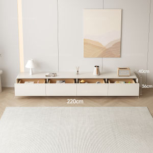SAMEDREAM | Solid Wood Floor-standing TV Cabinet for Small Apartments