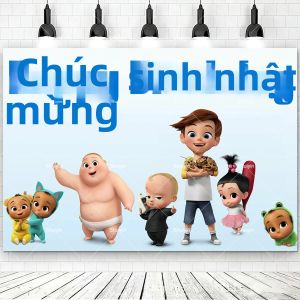 Beast Kingdom | Phông Nền Trang Trí Tiệc Sinh Nhật 1 Tuổi Cho Bé Trai Biểu Ngữ Trang Trí Tiệc Chào Đón Em Bé Đạo Cụ Chụp Ảnh Cho Bé Gái Và Bé Trai