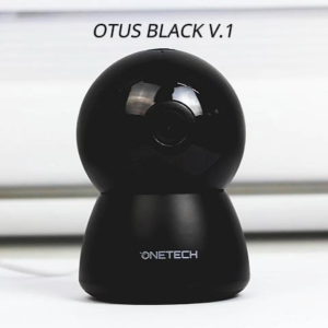 OneTechPh OTUS Black 2.0 CCTV Security Camera 2 Way Audio 2MP Indoor Night Vision 1080P HD Wifi Phone Control