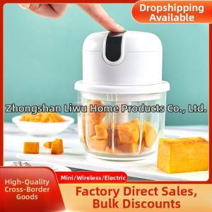 ZHIZHOU | Mini Electric Garlic Press Masher