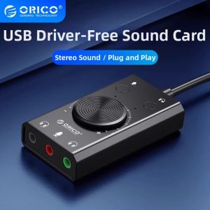 ORICO | Driver Free USB Sound Card Adapter