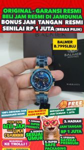 Jam Tangan Balmer Original 7995 LBLU - Women LA - Stainless Steel