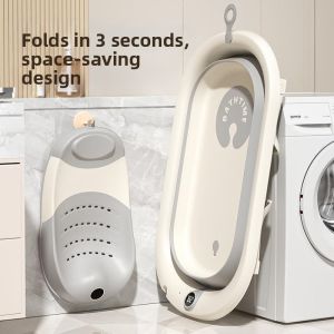 Thermosensing Foldable Baby Bath Tub