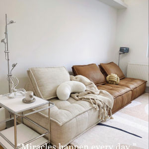 Nordic Industrial Style Modular Fabric Sofa