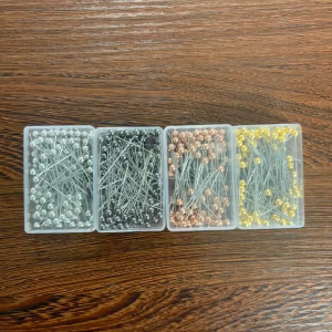 100pcs/box Needle Tudung Simple Metal Long Needle Bandana Brooch Safety Needle Hijab