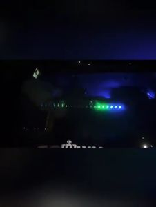 Lampu Strobo Mobil Truk Dan Bus Tenaga Surya Solar 5V 2A Kedip Lampu Stop Led Rgb Bagasi Mobil
