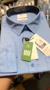 Áo sơ mi nam dài tay ARISTINO phom suông nhẹ vải sợi tre mềm mát hạn chế nhăn ALS33302