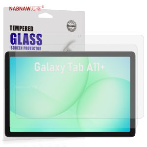 For Samsung Galaxy Tab A11+ Tempered Glass Film Screen Protector On Galaxy Tab A11 Plus 11-inch Tablet Screen Cover 2-Pack