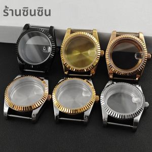 ตัวเรือนนาฬิกา 36 มม./40 มม. รุ่น S คราวน์ กระจกแซฟไฟร์ สำหรับกลไก NH34 NH35 NH36 NH38 4R35 ETA2824 อะไหล่ดัดแปลง ตัวเรือนนาฬิกาซีรีส์ Datejust