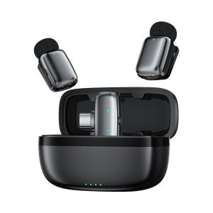 Haomuren | Wireless Lavalier Mini Microphone for Live Streaming Noise Cancellation
