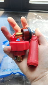 Standard Welding Cable Connector Threaded Plug and Socket Set DKJ 10-25 250A