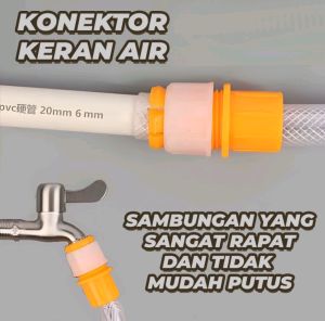 Konektor Selang Sambungan Kran Air Flexibel