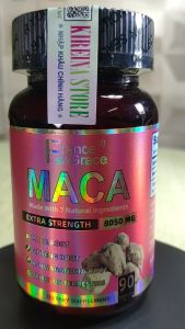 Viên uống chiết xuất sâm Maca với 5 thảo dược tăng năng lượng sinh lý nam nữ 8050 mg 90 viên